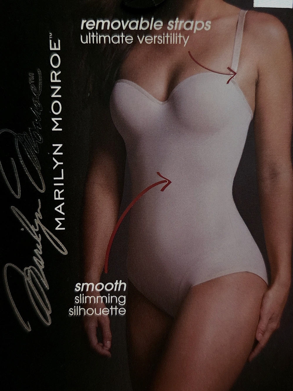 NWT Marilyn Monroe Removable-Strap Shaping Bodysuit ❤️